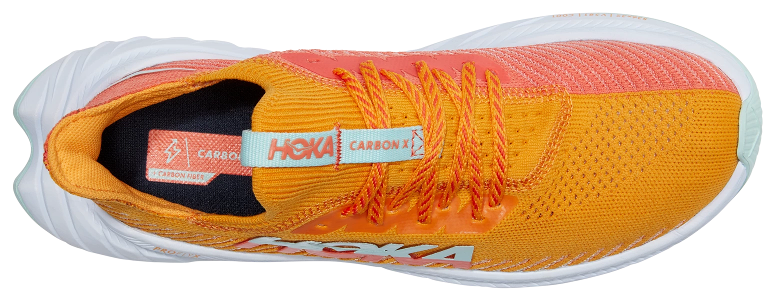 HOKA Women's Carbon X 3 - Radiant Yellow/Camellia (1123193-RYCM) 5 HOKA Women's Carbon X 3 - Radiant Yellow/Camellia (1123193-RYCM) - Image 5