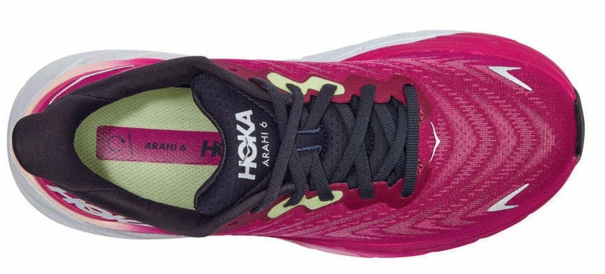 HOKA Women's Arahi 6 Wide (D) - Festival Fuchsia/Ibis Rose (1123197-FFIR) HOKA Women's Arahi 6 Wide (D) - Festival Fuchsia/Ibis Rose (1123197-FFIR) -Asics Shop 1123195 FFIR 5 d3dc7efa f831 43f8 9b43 27c176af7d85