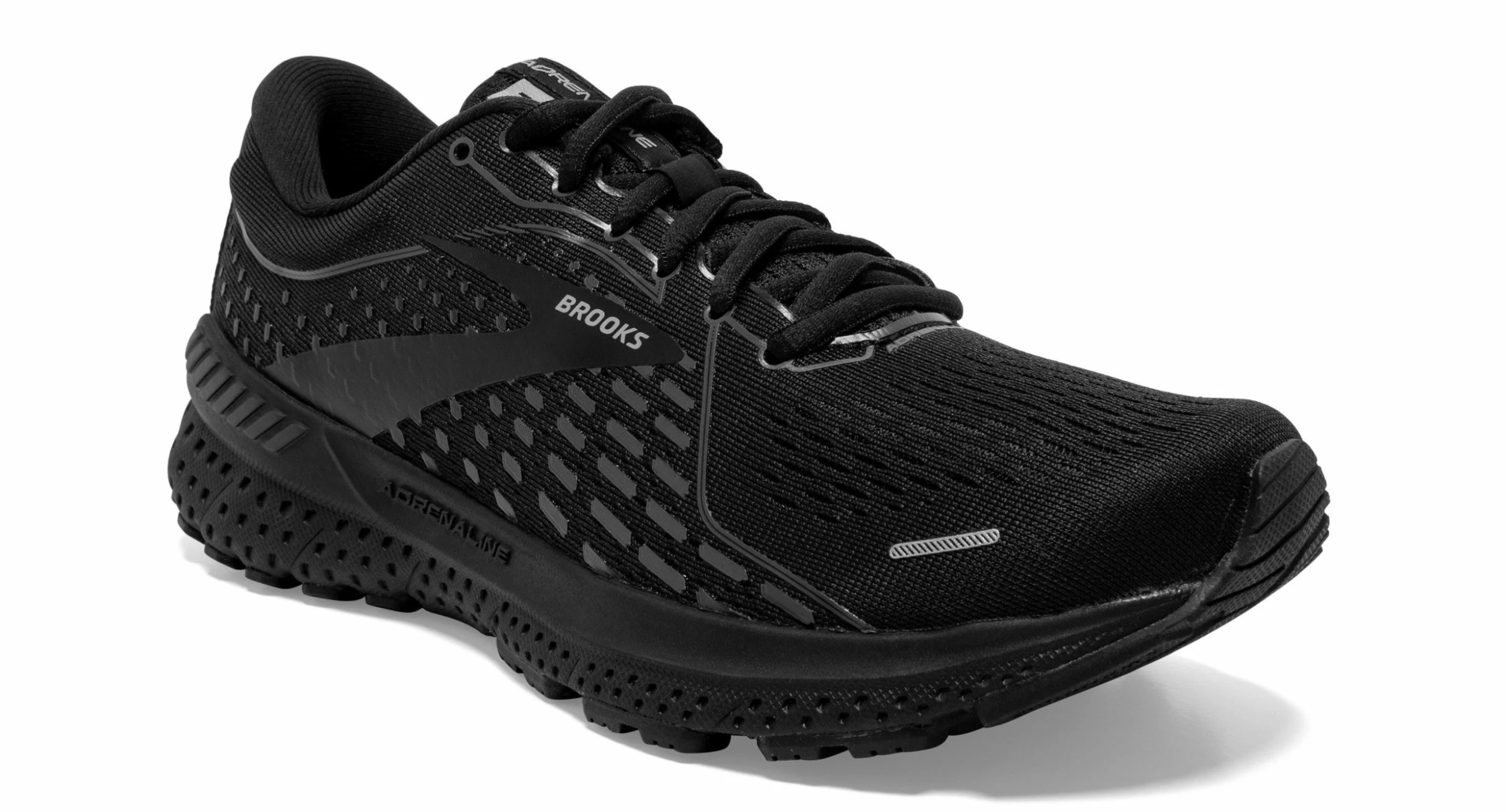 Brooks Women's Adrenaline GTS 21 Wide (D) - Black/Black/Ebony (1203291D020) 2 Brooks Women's Adrenaline GTS 21 Wide (D) - Black/Black/Ebony (1203291D020) - Image 2