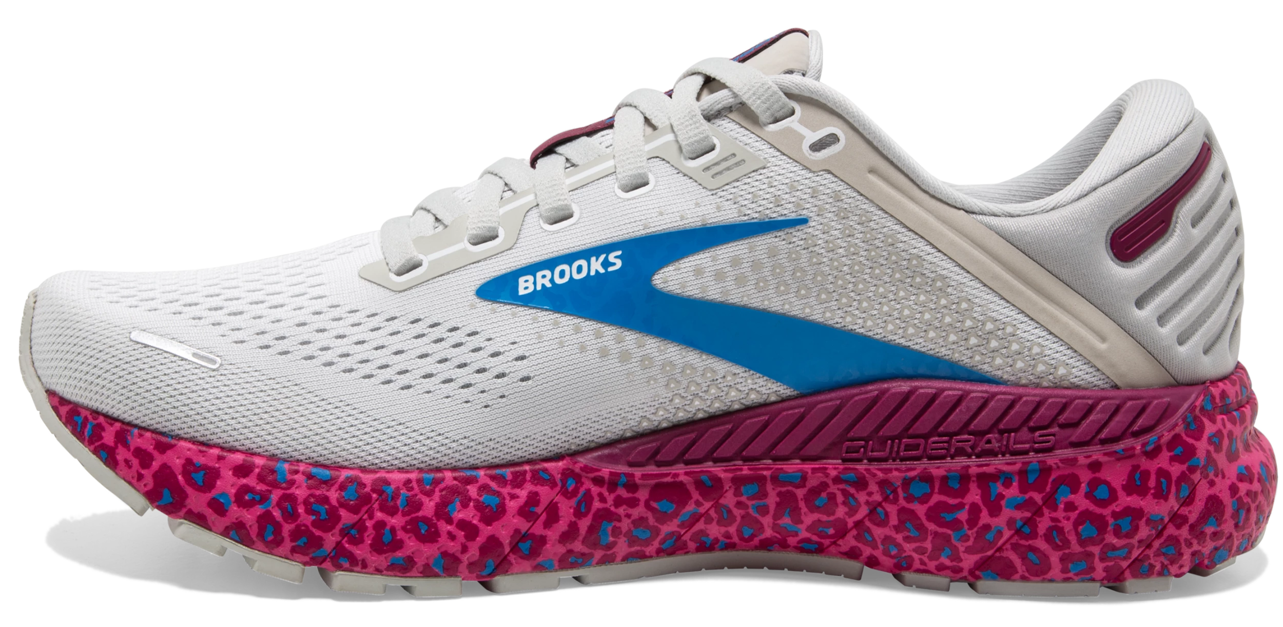 Brooks Women's Adrenaline GTS 22 - White/Oyster/Brilliant (1203531B160) 4 Brooks Women's Adrenaline GTS 22 - White/Oyster/Brilliant (1203531B160) - Image 4
