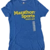 Marathon Sportswear Marathon Sports Women's Logo Tee - Royal/Yellow (W LOGO TEE 2)