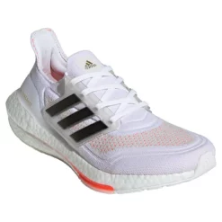 Adidas Women's UltraBoost 21 - White/Black/Solar Red (S23840) -Asics Shop 20652554