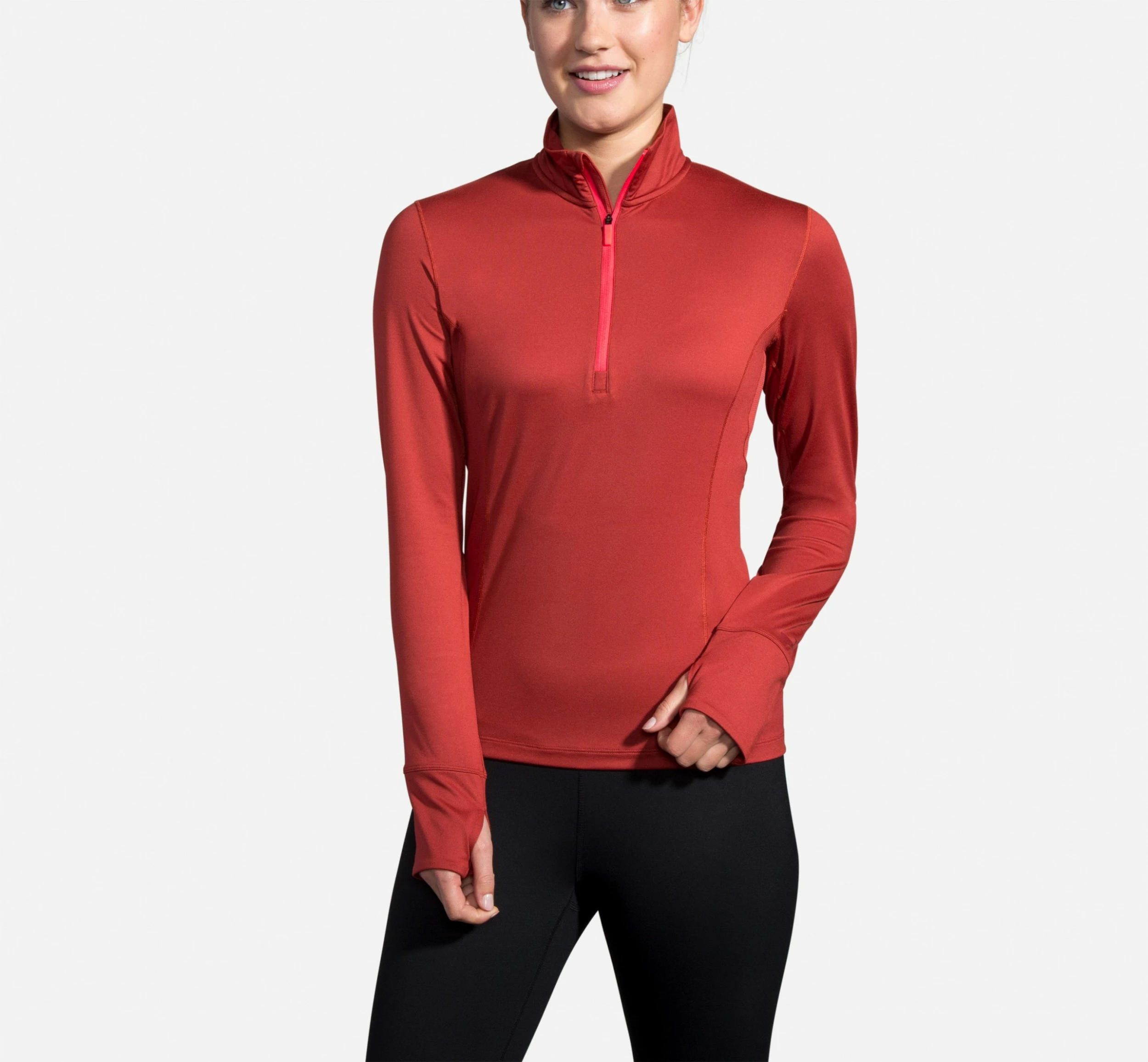 Brooks Women's Dash Half Zip (221433) 2 Brooks Women's Dash Half Zip (221433) - Image 2