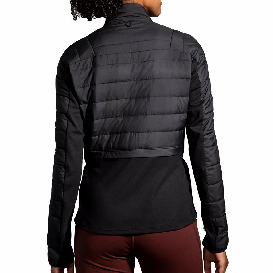 Brooks Women's Shield Hybrid Jacket - Black (221557001) Brooks Women's Shield Hybrid Jacket - Black (221557001) -Asics Shop 221557 001 MB Shield Hybrid Jacket 2
