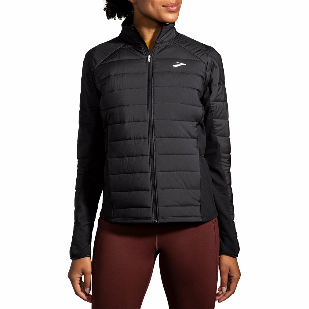 Brooks Women's Shield Hybrid Jacket - Black (221557001) Brooks Women's Shield Hybrid Jacket - Black (221557001) -Asics Shop 221557 001 MF Shield Hybrid Jacket 2