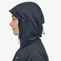 Patagonia Women's Houdini Air Jacket - Smolder Blue (24040SMDB) -Asics Shop 24040 SMDB HOOD