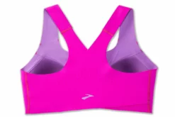 Brooks Women's Dare Zip Run Bra - Magenta/Heliotrope (350075633) 4 Brooks Women's Dare Zip Run Bra - Magenta/Heliotrope (350075633) -Asics Shop 350075 633 LB Dare Zip Run Bra scaled