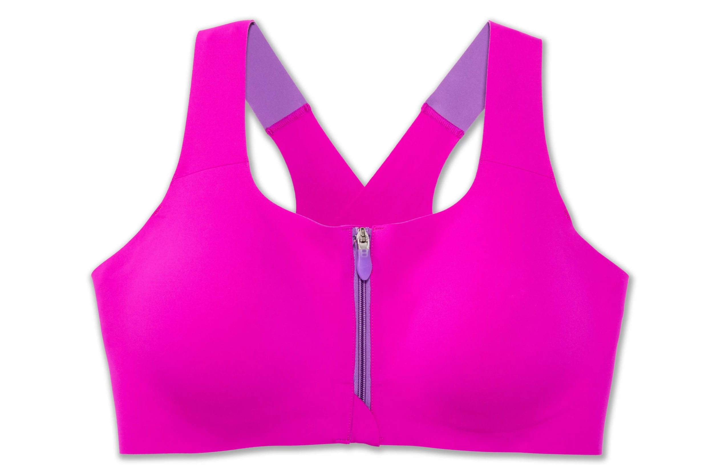 Brooks Women's Dare Zip Run Bra - Magenta/Heliotrope (350075633) Brooks Women's Dare Zip Run Bra - Magenta/Heliotrope (350075633) -Asics Shop 350075 633 LF Dare Zip Run Bra scaled