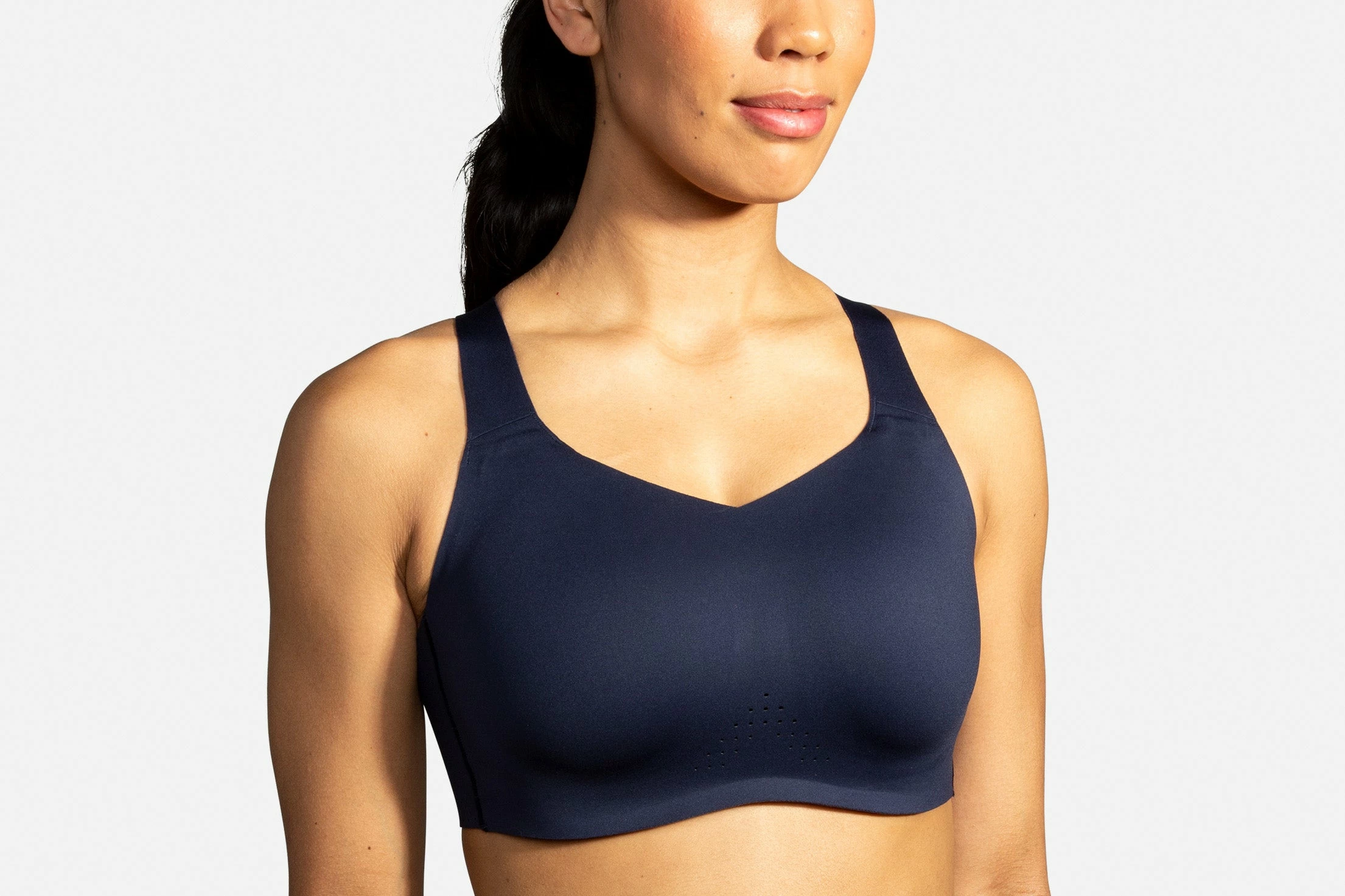 Brooks Women's Dare Underwire Run Bra - Navy (350078451) 1 Brooks Women's Dare Underwire Run Bra - Navy (350078451)