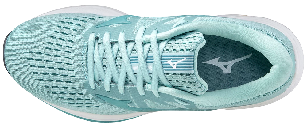 Mizuno Women's Wave Inspire 17 - Eggshell Blue/Dusty Turquoise (411310.5A54) 4 Mizuno Women's Wave Inspire 17 - Eggshell Blue/Dusty Turquoise (411310.5A54) - Image 4