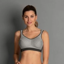 Asics Shop 12 Anita Active Extreme Control Sports Bra - Grey (5527-254)