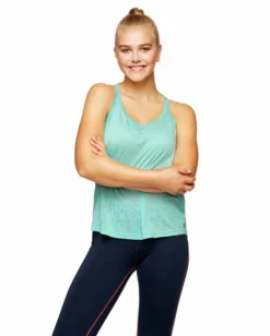 Kari Traa Women's Maria Top - Surf (622177-SURF) 6 Kari Traa Women's Maria Top - Surf (622177-SURF) -Asics Shop 622177 MARIA TOP SURF MODEL 1 Karitraa