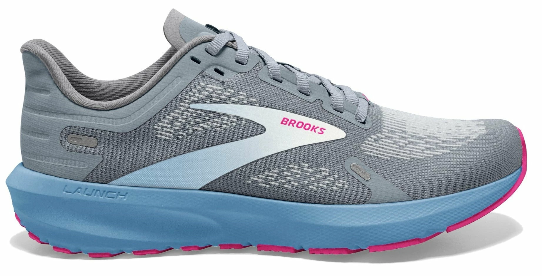 Brooks Women's Launch 9 Brooks Women's Launch 9 -Asics Shop BrooksWomen sLaunch9 GreyBluePink 1
