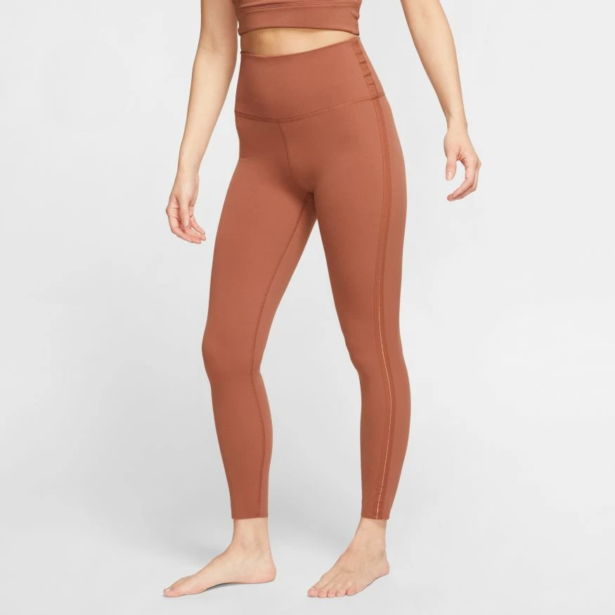 Nike Women's Yoga Luxe 7/8 Tights - Red Bark/Terra Blush (CJ4203-275) 1 Nike Women's Yoga Luxe 7/8 Tights - Red Bark/Terra Blush (CJ4203-275)