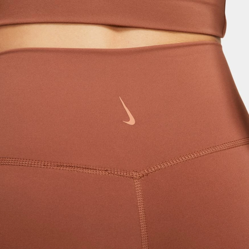 Nike Women's Yoga Luxe 7/8 Tights - Red Bark/Terra Blush (CJ4203-275) 5 Nike Women's Yoga Luxe 7/8 Tights - Red Bark/Terra Blush (CJ4203-275) - Image 5
