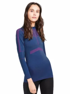 Craft Women's Active Intensity Crewneck Baselayer - Tide/Roxo (1907937-698486)