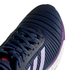 Adidas Women's Solar Glide 19 - Tech Indigo/Cloud White/Purple Tint (EE4333) -Asics Shop EE4333 FTW photo detail 2 transparent