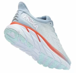 HOKA Women's Clifton 8 Wide (D) -Asics Shop HOKAWomensClifton8Wide BlueFogPleinAir 3