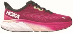 HOKA Women's Arahi 6 - Festival Fuchsia/Ibis Rose (1123195-FFIR)