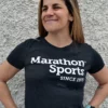 Marathon Sportswear Marathon Sports Women's Logo Tee - Heathered Black (W LOGO TEE 1)