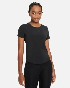 Women's Nike Dri Fit One Luxe Short Sleeve - Black (DD0618-010)