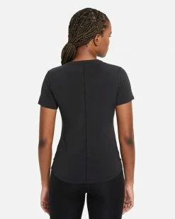 Women's Nike Dri Fit One Luxe Short Sleeve - Black (DD0618-010) 4 Women's Nike Dri Fit One Luxe Short Sleeve - Black (DD0618-010) -Asics Shop ONELUXE2