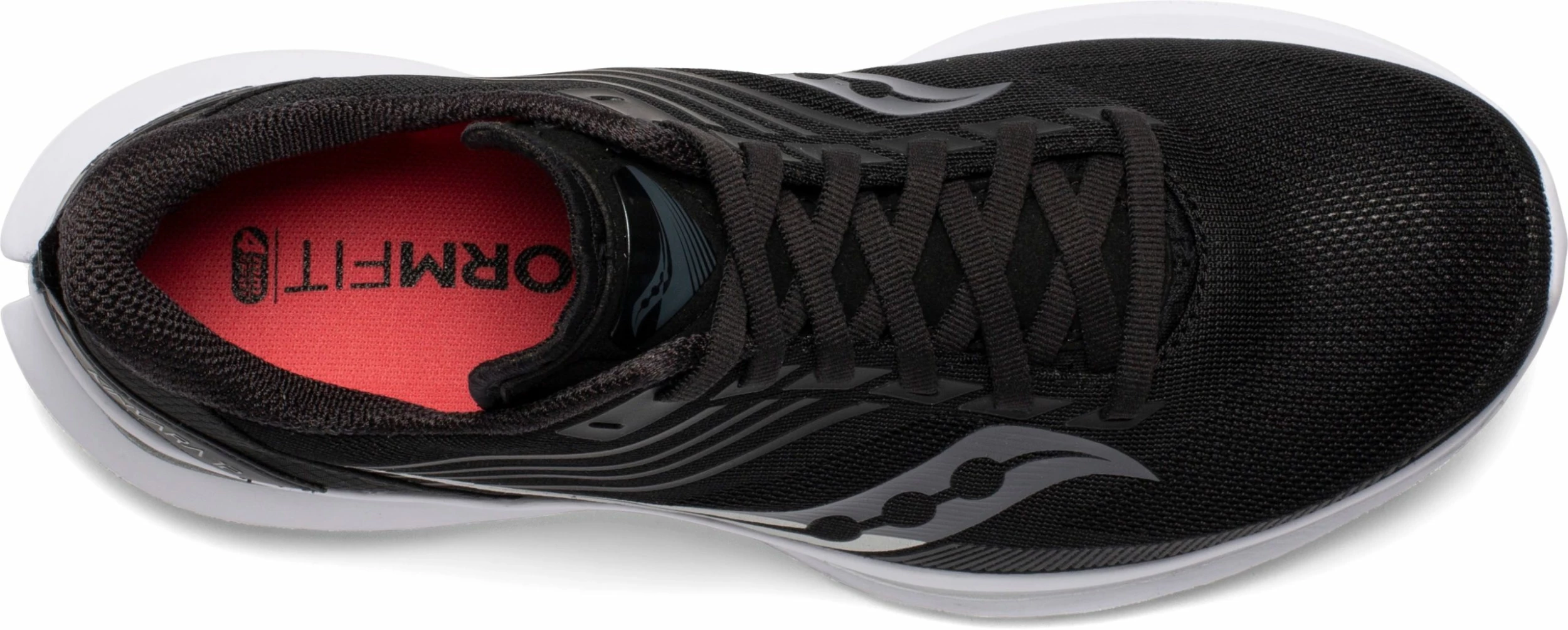 Saucony Women's Kinvara 12 - Black/Silver (S10619-45) 3 Saucony Women's Kinvara 12 - Black/Silver (S10619-45) - Image 3