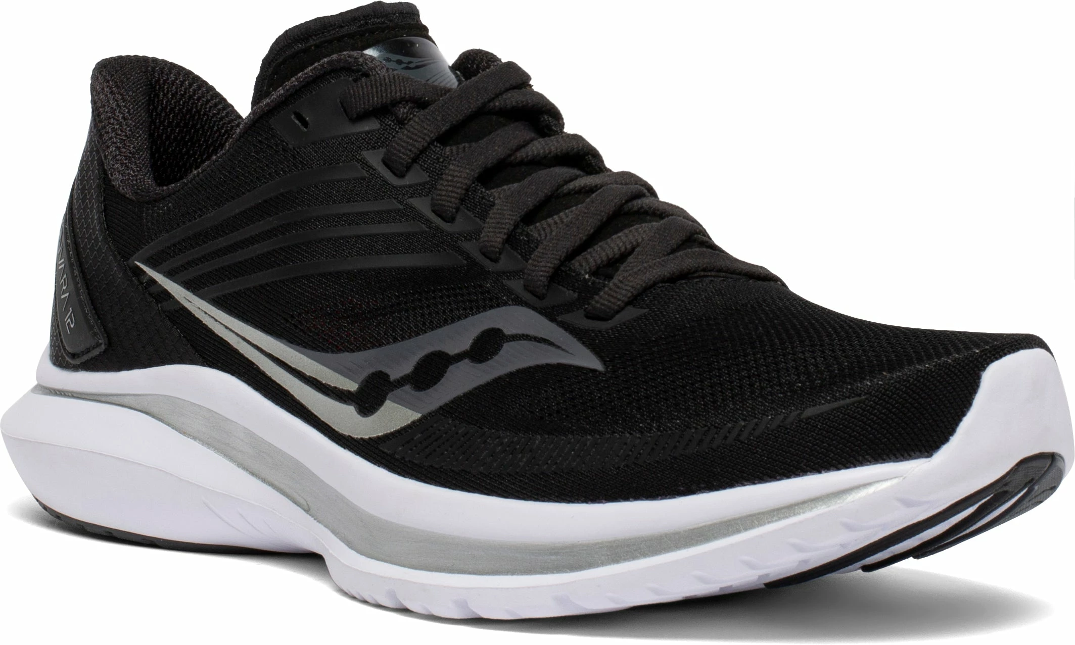 Saucony Women's Kinvara 12 - Black/Silver (S10619-45) 5 Saucony Women's Kinvara 12 - Black/Silver (S10619-45) - Image 5