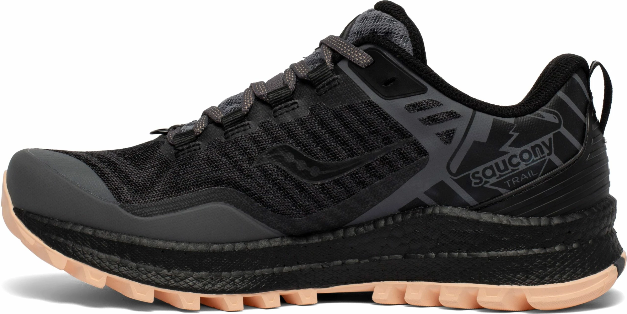 Saucony Women's Xodus 11 - Black/Sunset (S10638-45) 2 Saucony Women's Xodus 11 - Black/Sunset (S10638-45) - Image 2