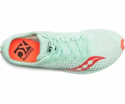 Saucony Women's Kilkenny XC 8 Spike - Mint/ViZi Coral (S19068-1) -Asics Shop S19068 1 3