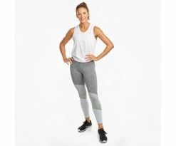 Saucony Women's Beyond The Run Crop Tight (SAW800332) -Asics Shop SAW800332 DGH 3