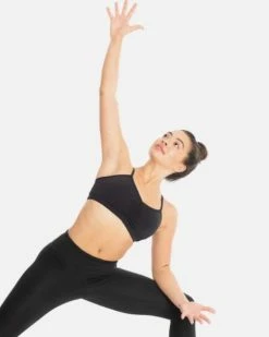 Handful Women's Adjustable Bra - Black (150-001) -Asics Shop adjustable3