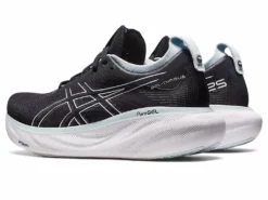 Asics Women's Gel Nimbus 25 9 Asics Women's Gel Nimbus 25 -Asics Shop asics womens gel nimbus 25 running shoe black blue 2