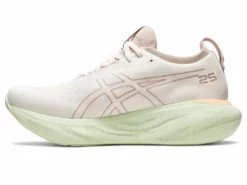 Asics Women's Gel Nimbus 25 -Asics Shop asics womens nimbus 25 cream fawn 3