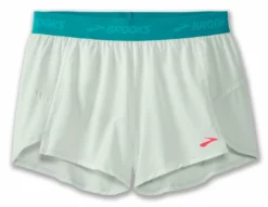 Brooks Women's Chaser 3" Shorts -Asics Shop brooks womens chaser three inch running shorts mint green 4