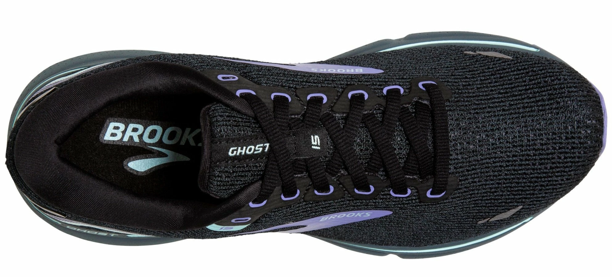 Brooks Women's Ghost 15 Brooks Women's Ghost 15 -Asics Shop brooks womens ghost 15 running shoe black purple 4