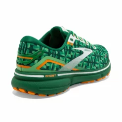 Brooks Women's Ghost 15 -Asics Shop brooks womens ghost 15 running shoe st.patricks day edition green orange 1 1