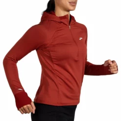 Brooks Women's Notch Thermal Hoodie 2.0