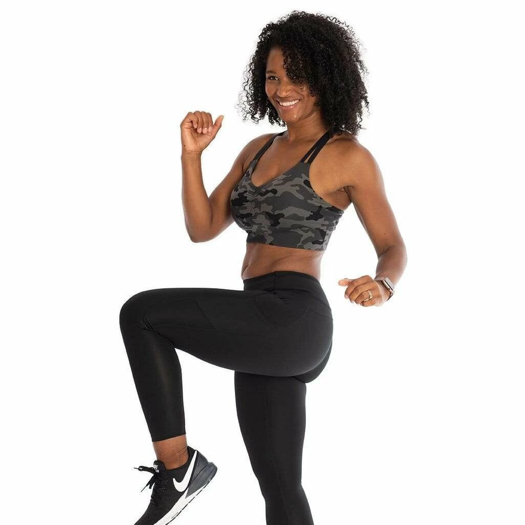 Handful Women's Double Down Sports Bra (135) 5 Handful Women's Double Down Sports Bra (135) - Image 5