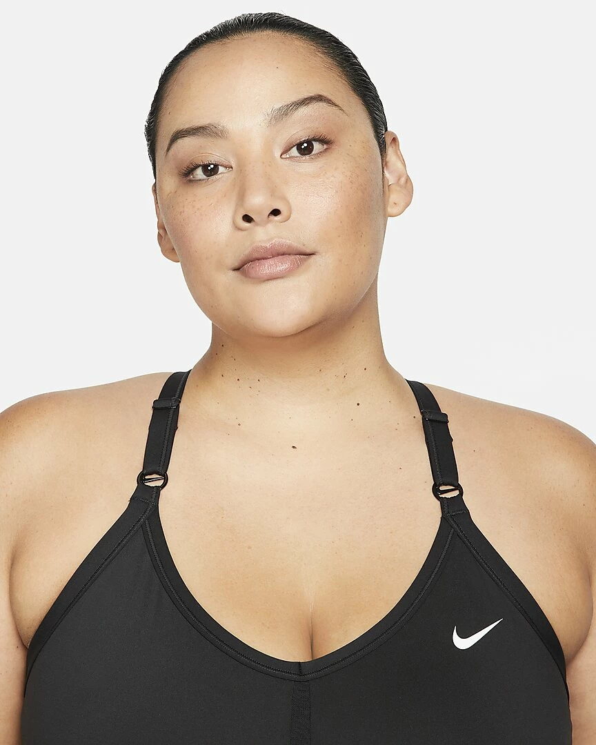 Nike Women's Dri-Fit Indy Sports Bra Plus Size 2 Nike Women's Dri-Fit Indy Sports Bra Plus Size - Image 2