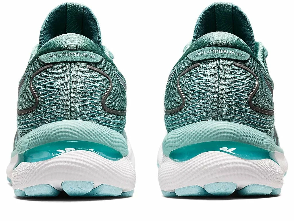 Asics Women's Gel Nimbus 24 - Sage/Clear Blue (1012B201-300) 3 Asics Women's Gel Nimbus 24 - Sage/Clear Blue (1012B201-300) - Image 3