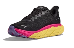HOKA Women's Arahi 6 9 HOKA Women's Arahi 6 -Asics Shop hoka womens arahi 6 running shoe black pink 2