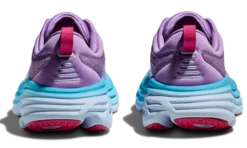 HOKA Women's Bondi 8 11 HOKA Women's Bondi 8 -Asics Shop hoka womens bondi 8 running shoe chalk violet pastel lilac purple 1