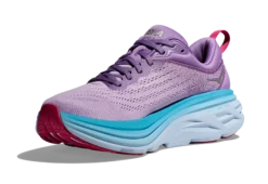 HOKA Women's Bondi 8 9 HOKA Women's Bondi 8 -Asics Shop hoka womens bondi 8 running shoe chalk violet pastel lilac purple 6