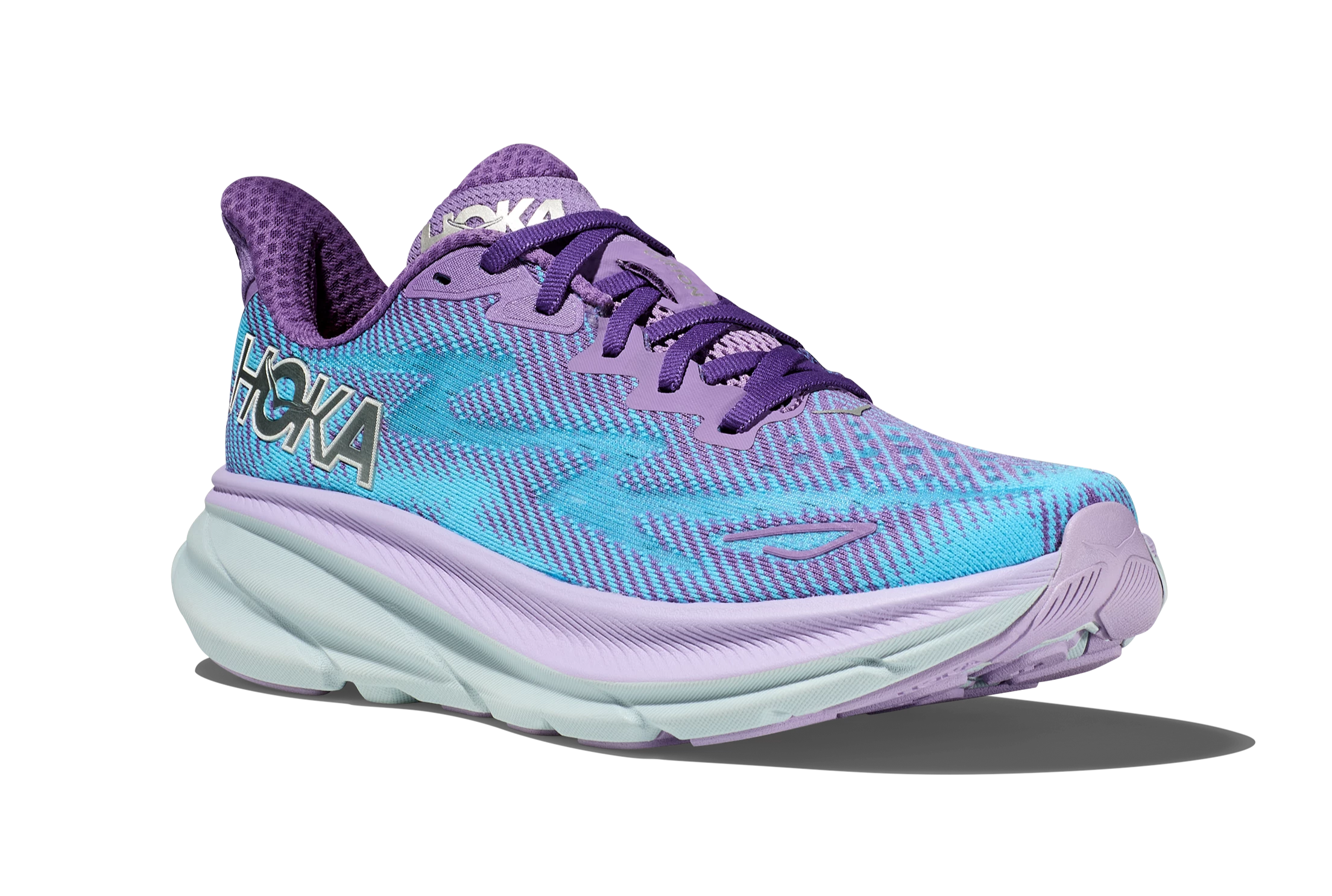 HOKA Women's Clifton 9 HOKA Women's Clifton 9 -Asics Shop hoka womens clifton 9 running shoe chalk violet 2