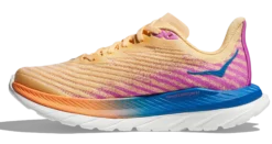 HOKA Women's Mach 5 10 HOKA Women's Mach 5 -Asics Shop hoka womens mach 5 running shoe orange purple 4