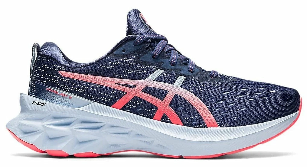 Asics Women's Novablast 2 - Thunder Blue/Soft Sky (1012B049-400) 1 Asics Women's Novablast 2 - Thunder Blue/Soft Sky (1012B049-400)