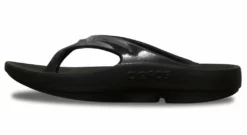 Oofos Women's OOlala Sandal -Asics Shop oolala black1 1024x1024 6303416c 1a2e 4799 939e a4b0068b3bf4