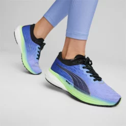 PUMA Women's Deviate Nitro 2 14 PUMA Women's Deviate Nitro 2 -Asics Shop puma womens deviate nitro two running shoe purple green 3