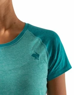 Rabbit Women's EZ Tee SS -Asics Shop rabbit womens ez tee ss aqua sky 4